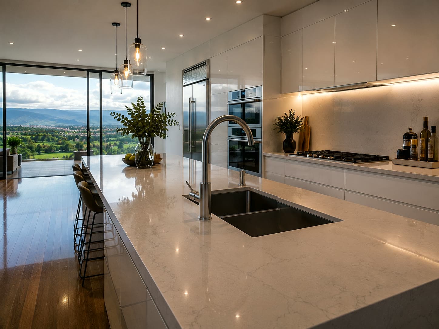 Interior of a managed property